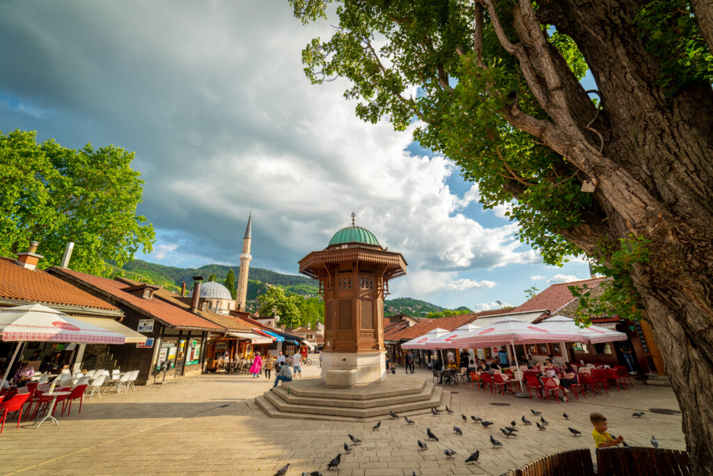 Sarajevo,,Bosnia,And,Herzegovina,-,June,15,2020:,Old,Town